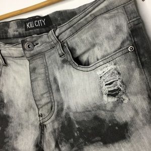 Kill City distressed skinny jeans